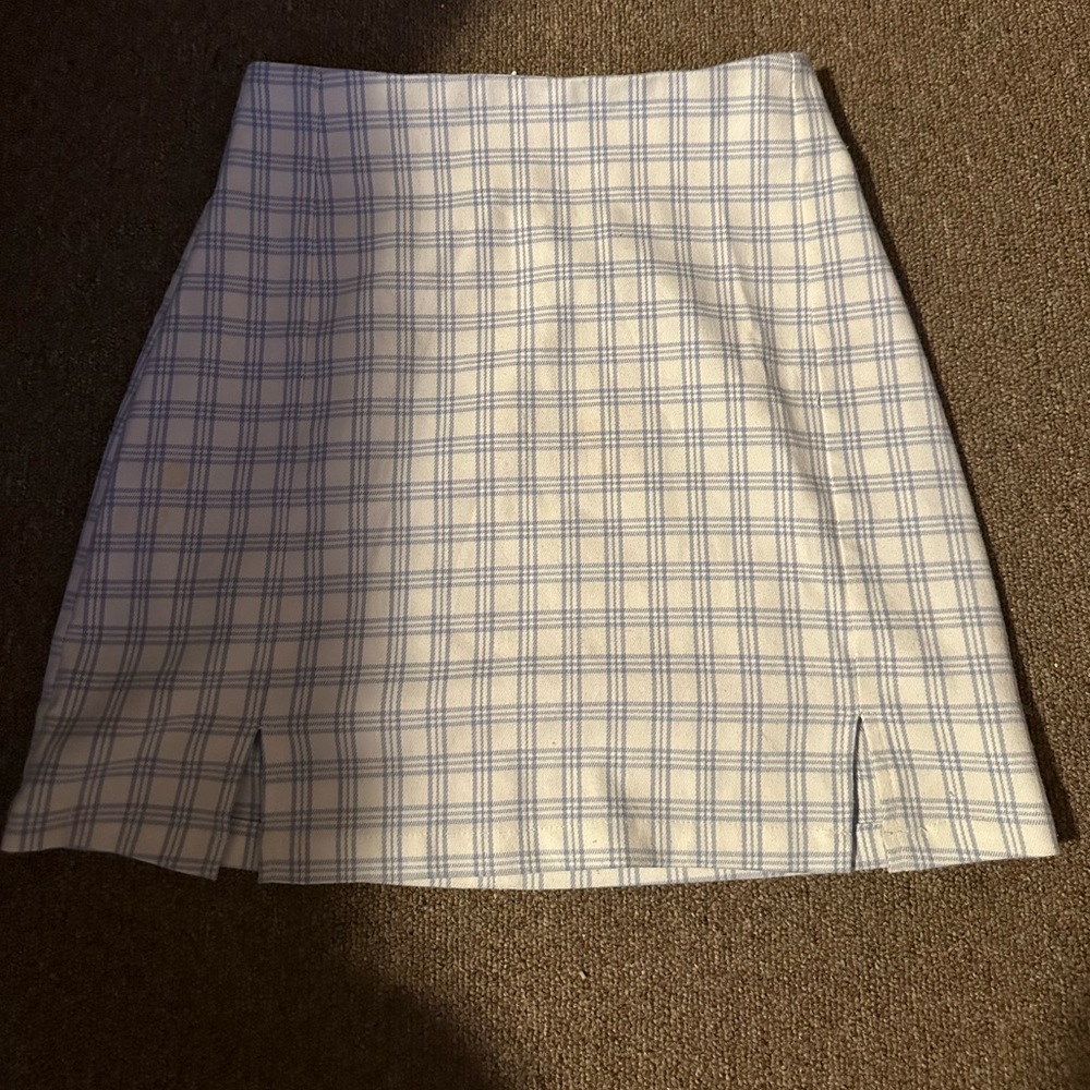 brandy melville plaid skirt